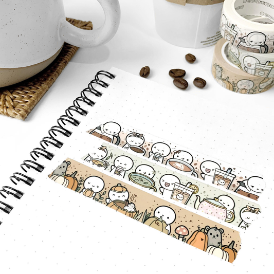 Tea Time 2.0 Washi Tape - 15mm